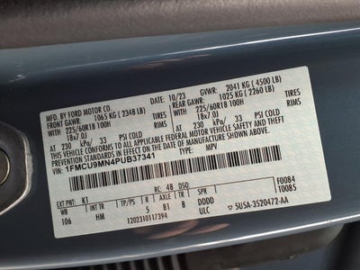 2023 Ford Escape ST-Line