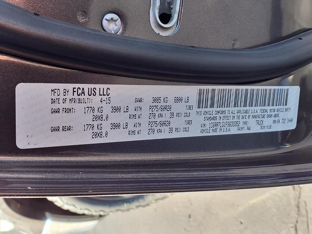 2015 RAM 1500 Outdoorsman