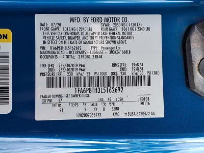 2020 Ford Mustang EcoBoost