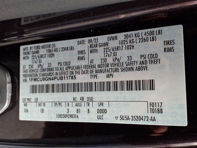 2023 Ford Escape Active