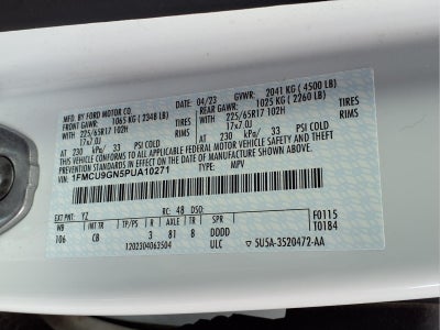 2023 Ford Escape Active