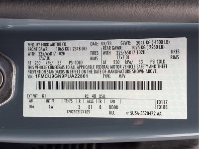 2023 Ford Escape Active