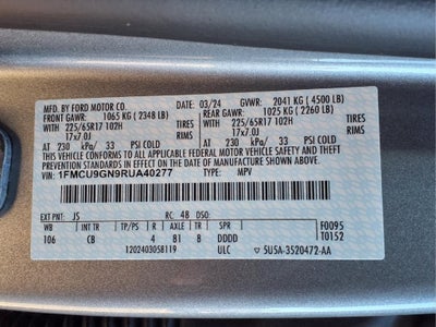 2024 Ford Escape Active