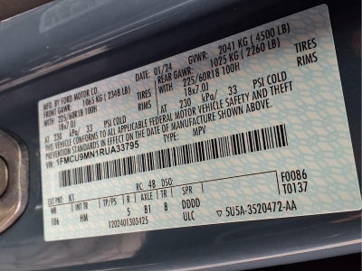 2024 Ford Escape ST-Line