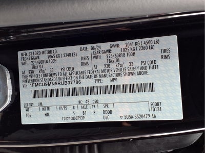 2024 Ford Escape ST-Line