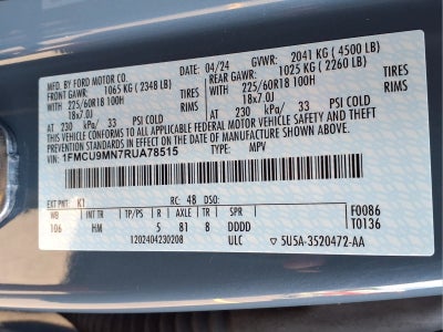2024 Ford Escape ST-Line
