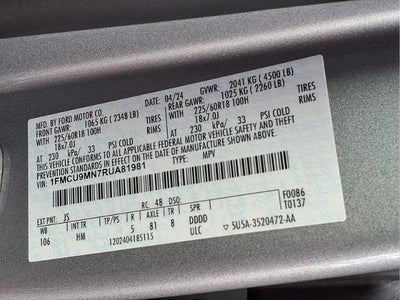 2024 Ford Escape ST-Line