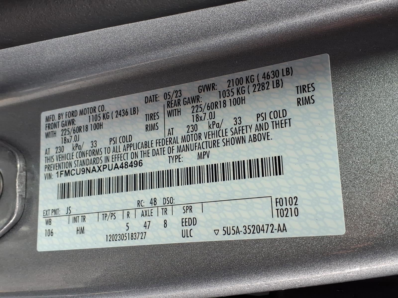 2023 Ford Escape ST-Line Select