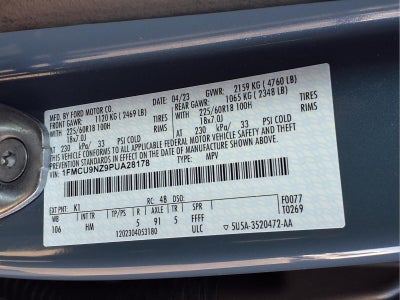 2023 Ford Escape Hybrid ST-Line Select