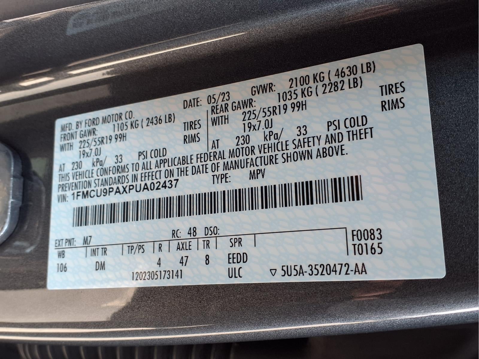 2023 Ford Escape ST-Line Elite