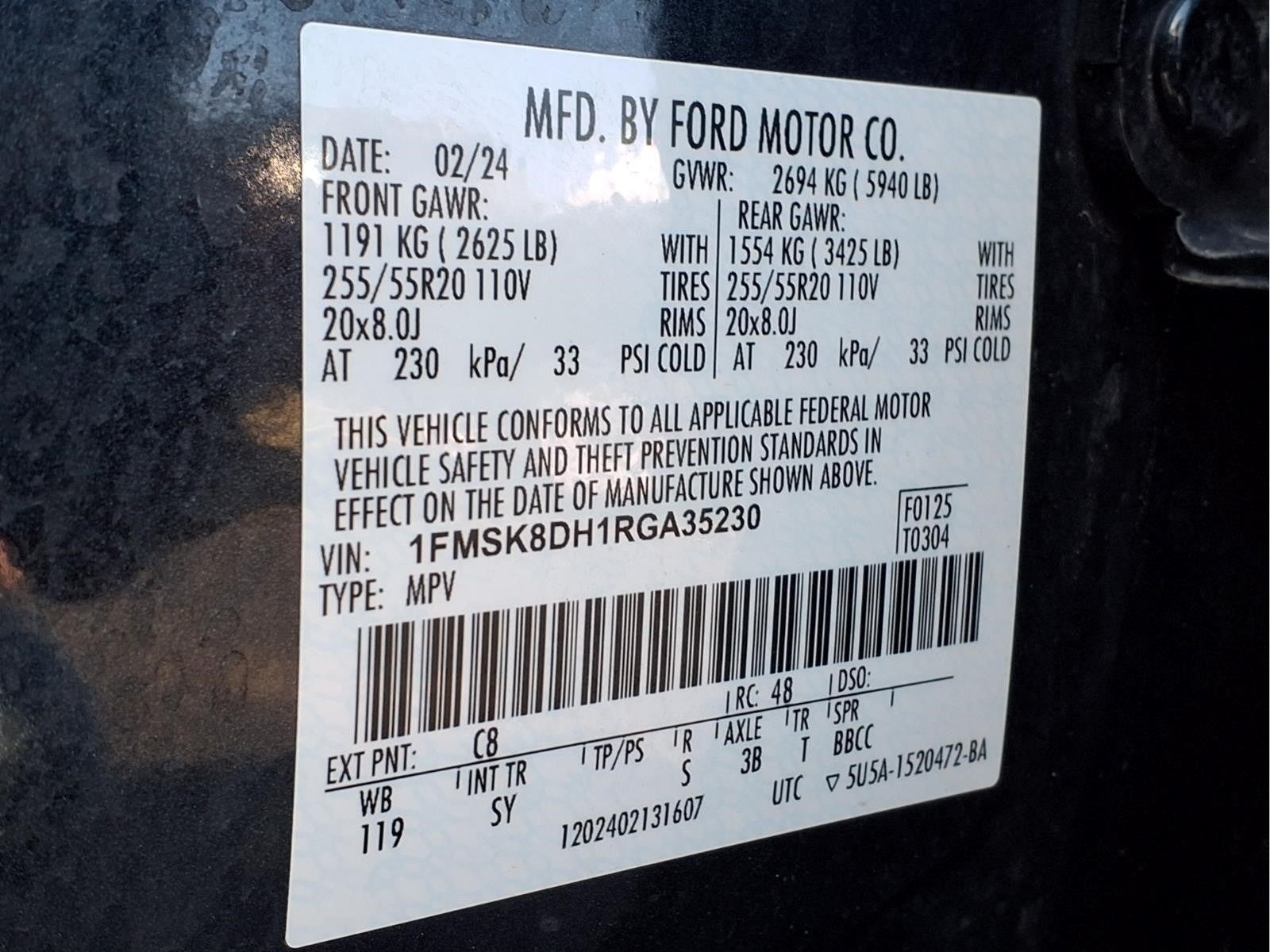 2024 Ford Explorer XLT