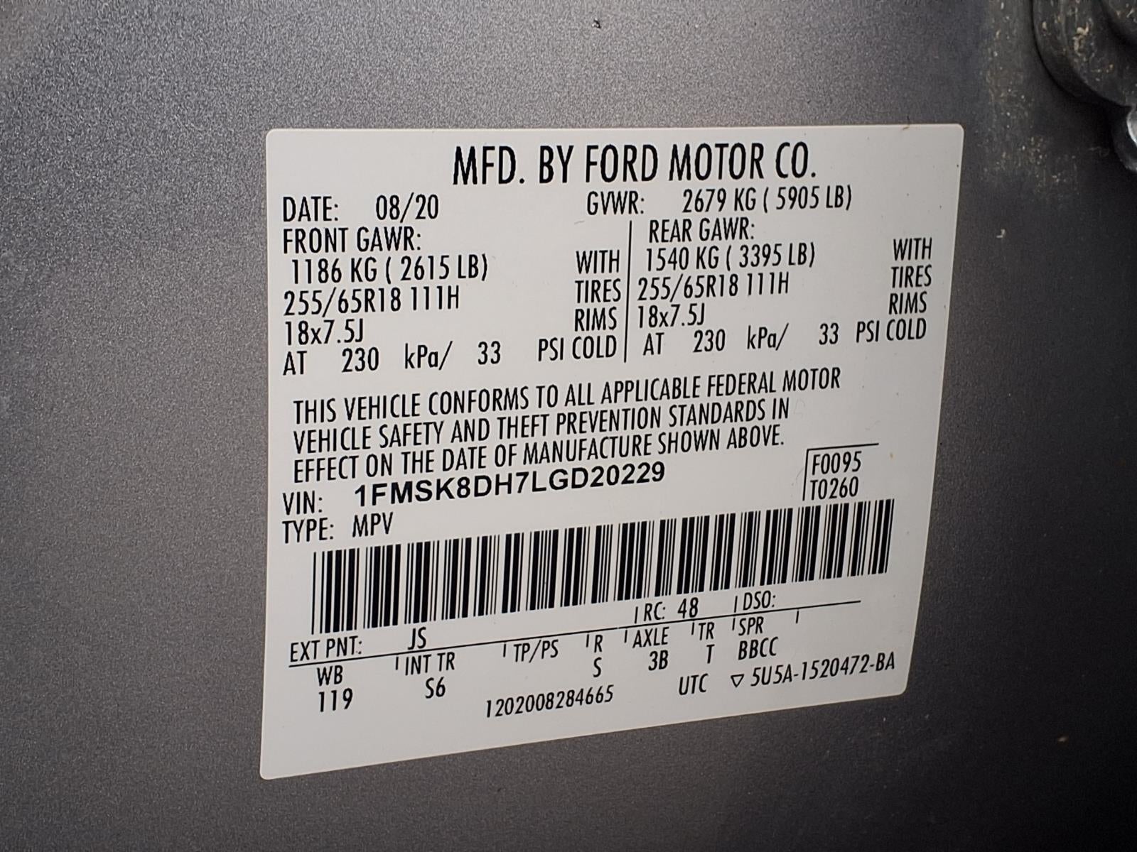 2020 Ford Explorer XLT