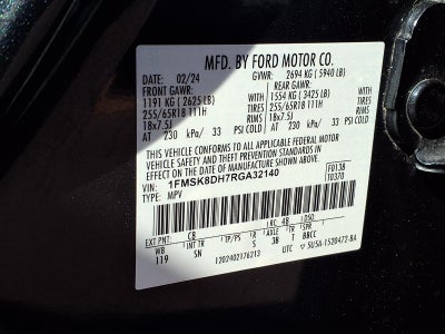 2024 Ford Explorer XLT