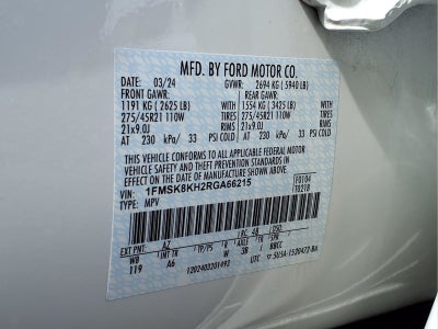 2024 Ford Explorer ST-Line