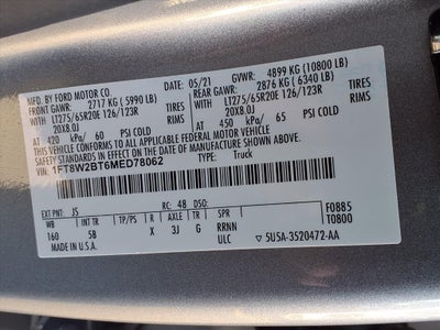 2021 Ford F-250 Super Duty Lariat