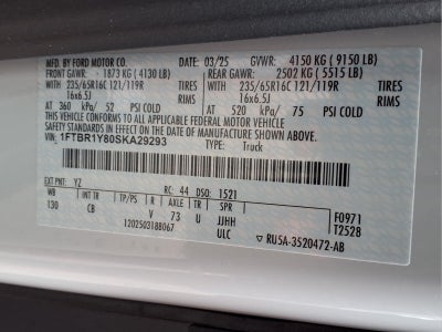 2025 Ford Transit-250 Base