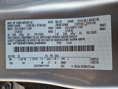 2022 Ford Ranger XLT