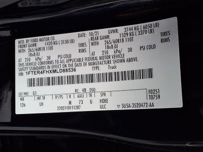 2021 Ford Ranger XLT