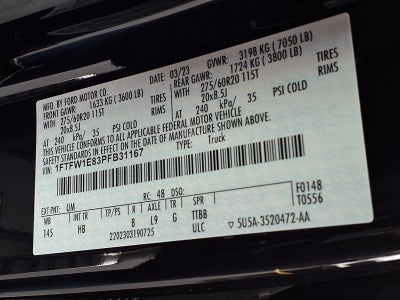 2023 Ford F-150 Lariat