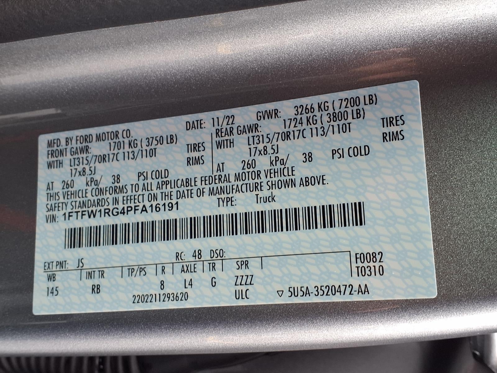 2023 Ford F-150 Raptor