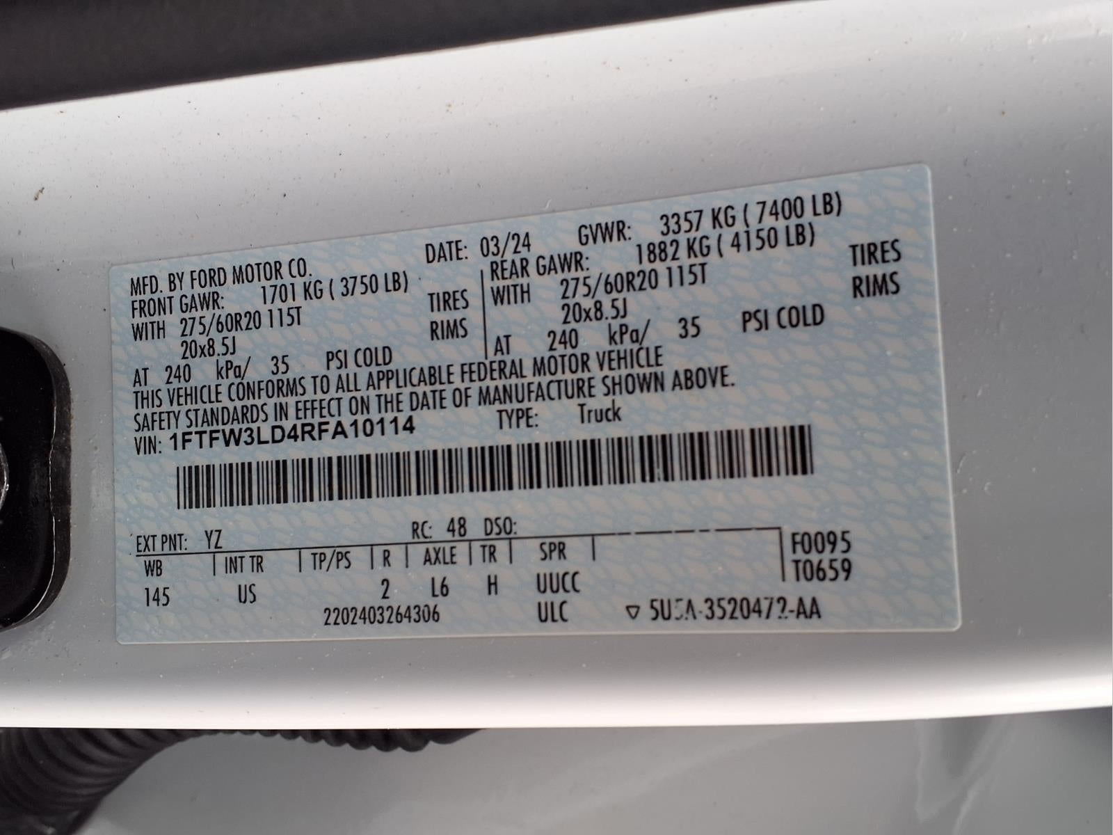 2024 Ford F-150 XLT
