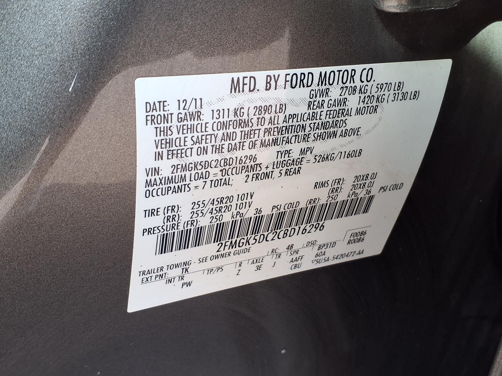 2012 Ford Flex Limited