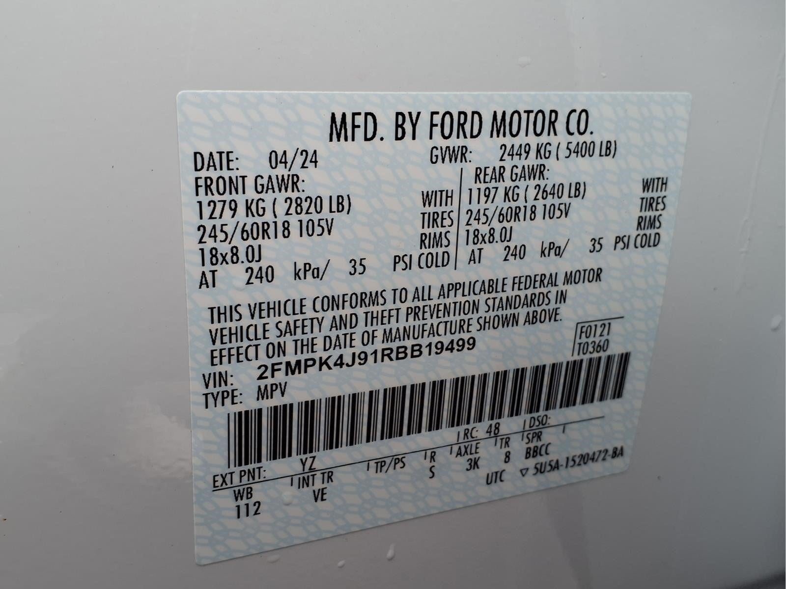 2024 Ford Edge SEL
