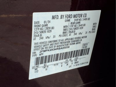 2024 Ford Edge Titanium
