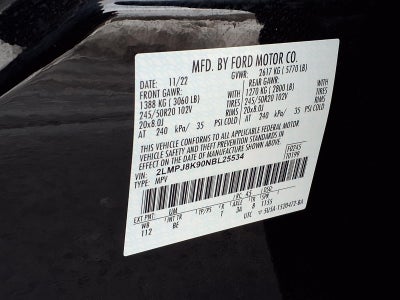 2022 Lincoln Nautilus Reserve