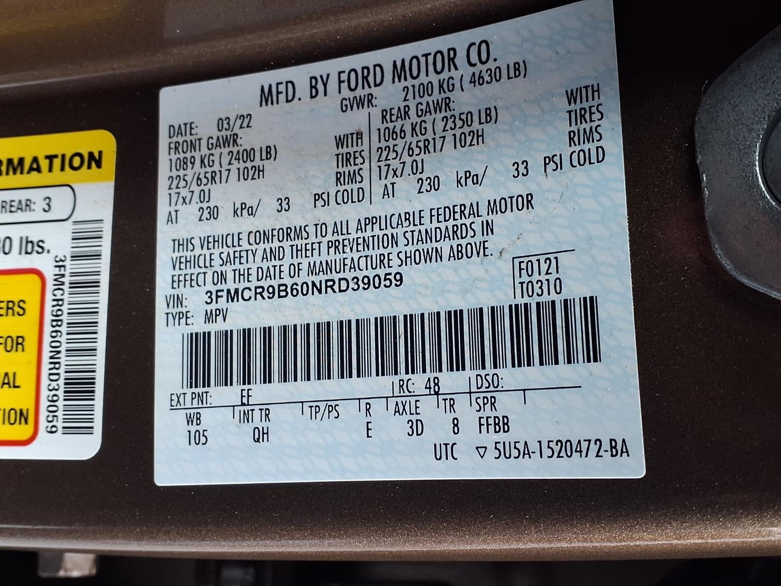 2022 Ford Bronco Sport Big Bend