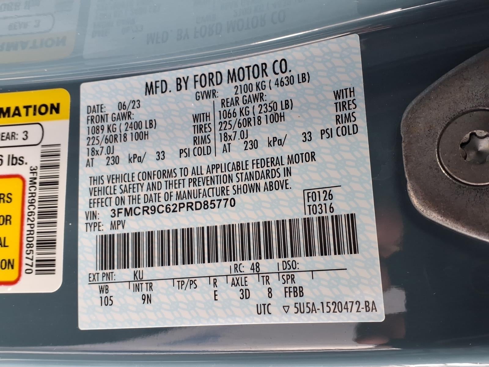 2023 Ford Bronco Sport Outer Banks