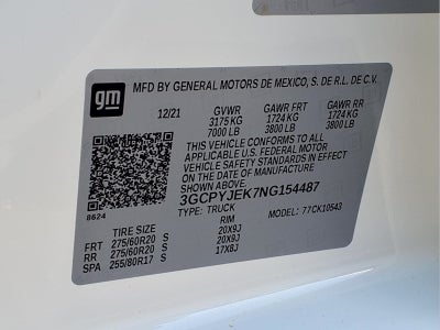 2022 Chevrolet Silverado 1500 Limited LT