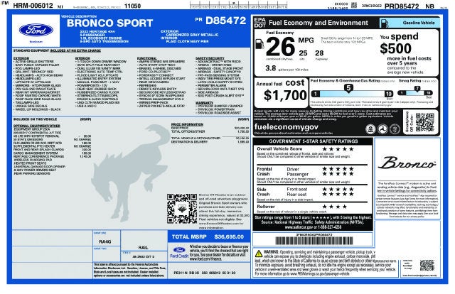 2023 Ford Bronco Sport Heritage