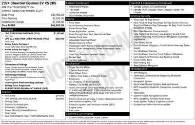 2024 Chevrolet Equinox EV RS